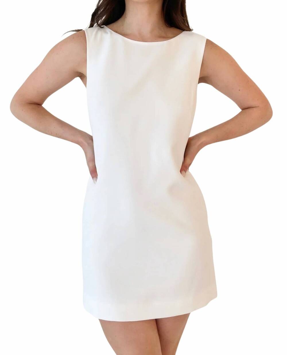 NEW FAVORITE DAUGHTER meet cute mini dress in ivory
